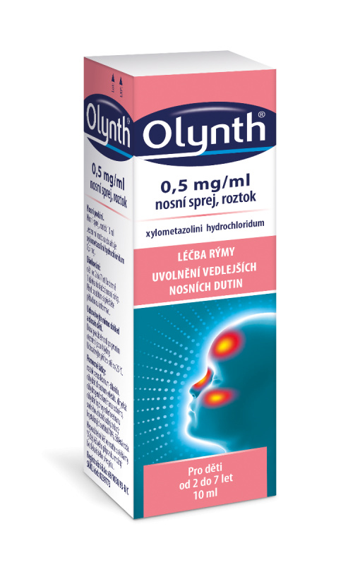 OLYNTH 0,5MG/ML Nosní sprej, roztok 1X10ML