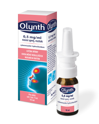 OLYNTH 0,5MG/ML Nosní sprej, roztok 1X10ML