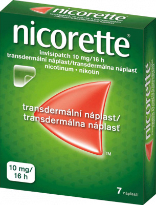 NICORETTE INVISIPATCH 10MG/16H Transdermální náplast 7