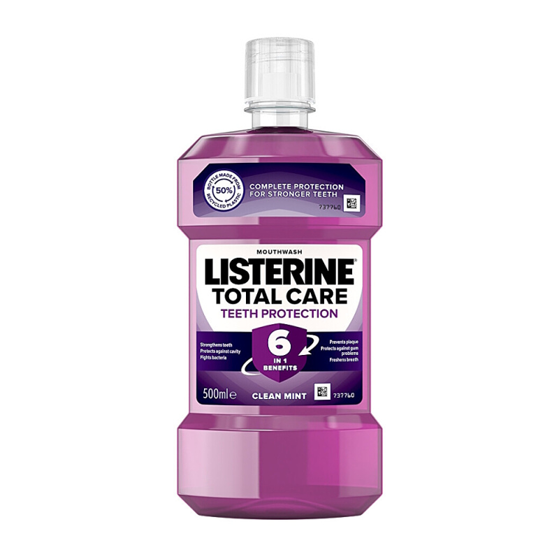 LISTERINE Total Care Teeth Protection Ústní voda 500ml