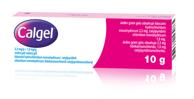 CALGEL 3,3MG/G+1MG/G Orální gel 1X10G