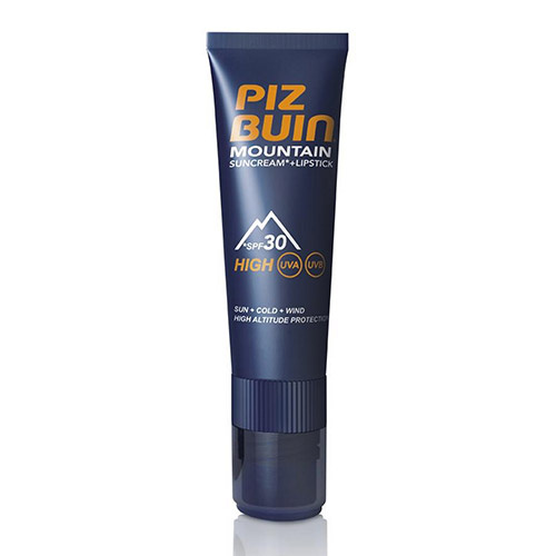 PIZ BUIN Mountain 2v1 opalovací krém a balzám na rty SPF 30