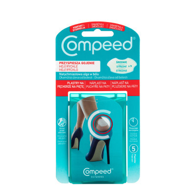 COMPEED náplast na puchýře na paty 5 kusů