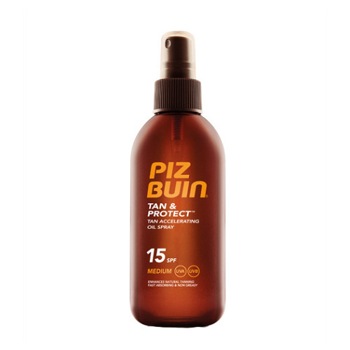 Piz Buin Tan & Protect ochranný olej urychlující opalování SPF 15 150 ml
