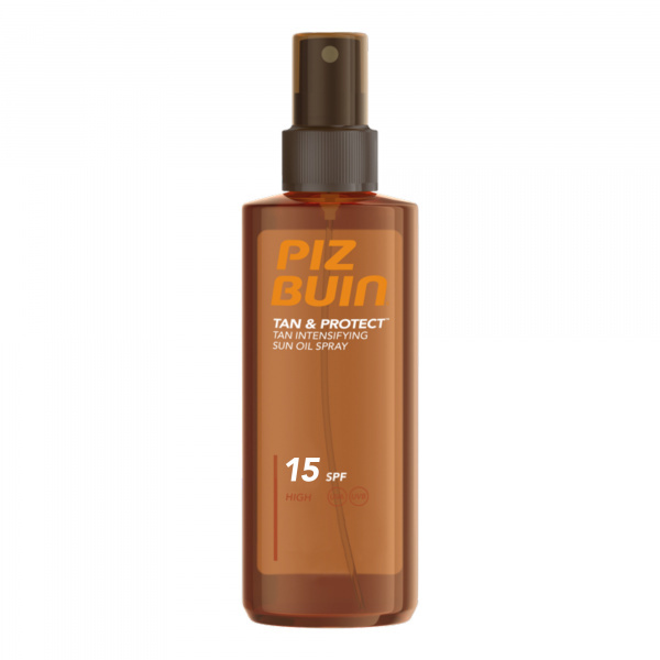 Piz Buin Tan & Protect ochranný olej urychlující opalování SPF 15 150 ml