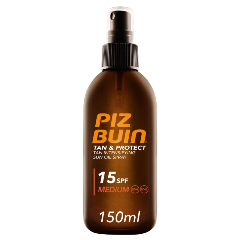 Piz Buin Tan & Protect ochranný olej urychlující opalování SPF 15 150 ml