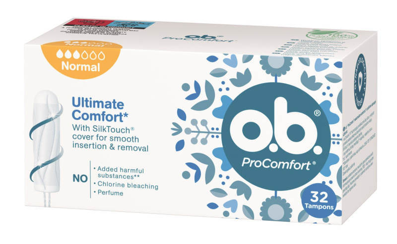 Tampony O.B. ProComfort - normal, 32 ks