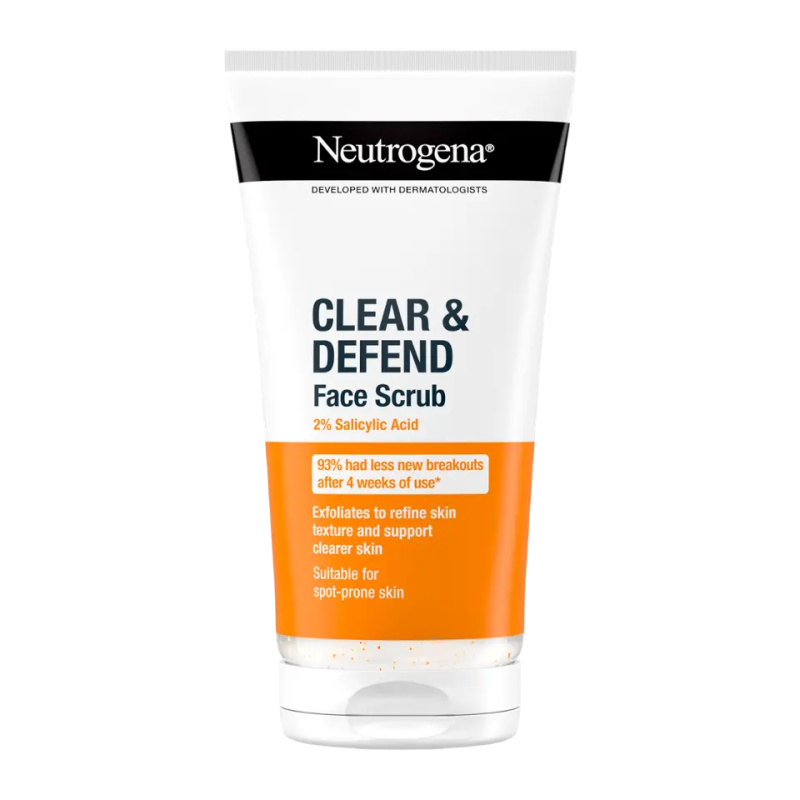 Neutrogena Peeling Clear & Defend  150 ml
