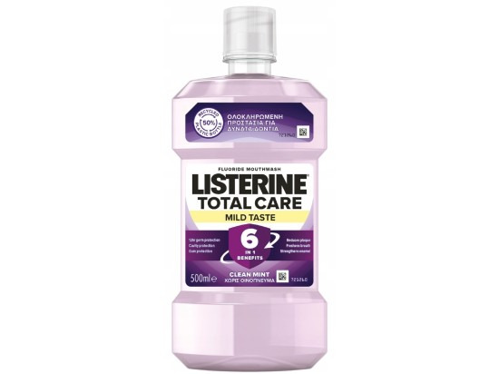 Listerine Total Care Mild Taste ústní voda 500 ml