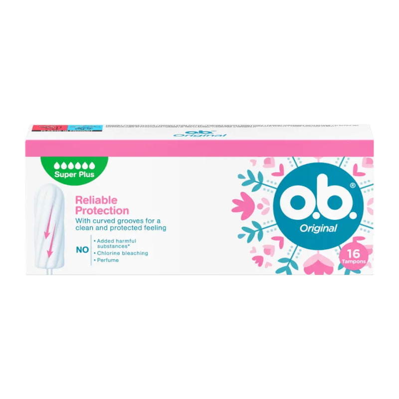 o.b. Super Plus tampony 16 ks