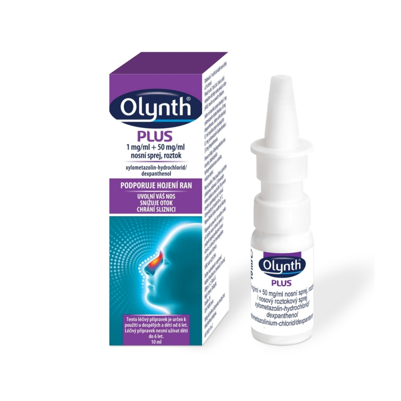 OLYNTH PLUS 1MG/ML+50MG/ML Nosní sprej, roztok 1X10ML