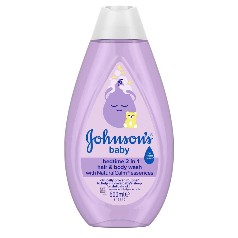 Johnson's® Bedtime mycí gel 2v1 tělo a vlásky pro dobré spaní