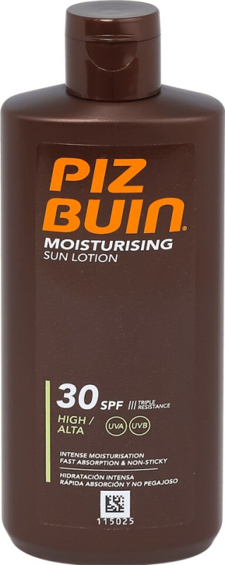 Piz Buin Moisturising hydratační mléko na opalování SPF 30 200 ml