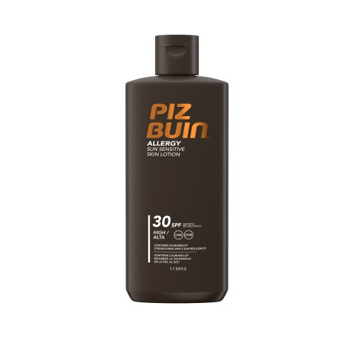 Piz Buin Allergy ochranné opalovací mléko pro citlivou pokožku SPF 30 200 ml