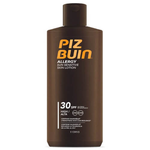 Piz Buin Allergy ochranné opalovací mléko pro citlivou pokožku SPF 30 200 ml