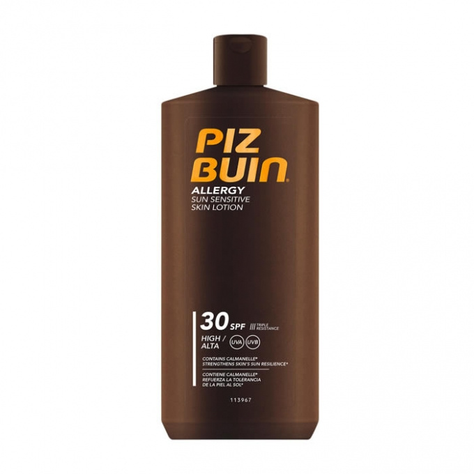 Piz Buin Allergy mléko na opalování pro citlivou pokožku SPF 30 400 ml