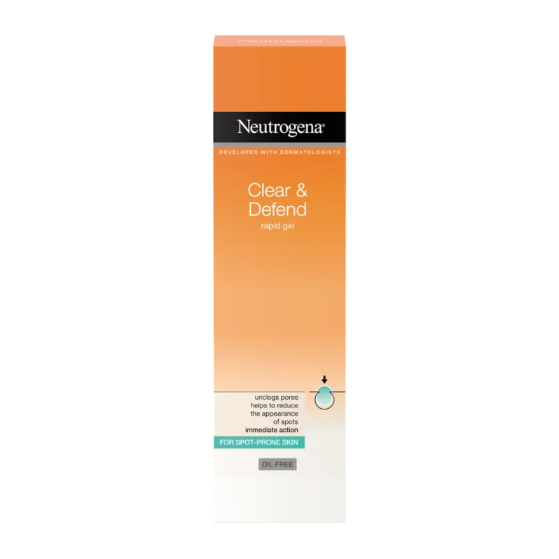 Neutrogena Gel pro ošetření pupínků s kyselinou salicylovou Clear & Defend 15 ml
