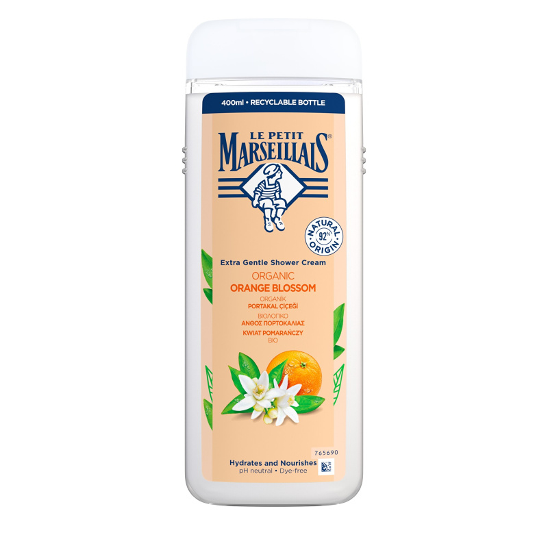 Le Petit Marseillais Orange Blossom Bio krémový sprchový gel 400 ml