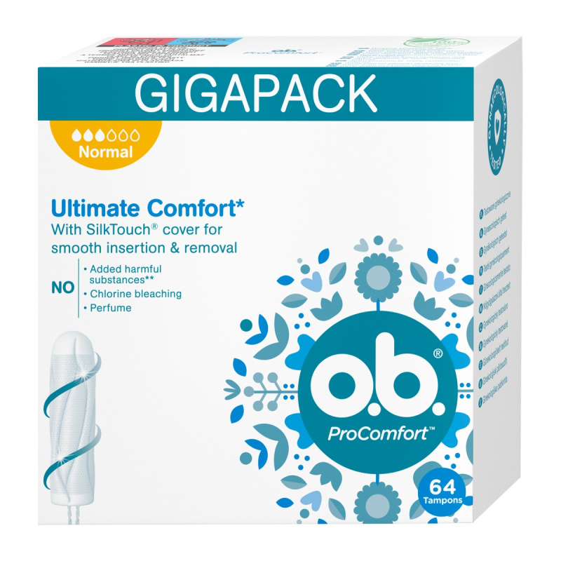 o.b. Pro Comfort Normal tampony 64 ks