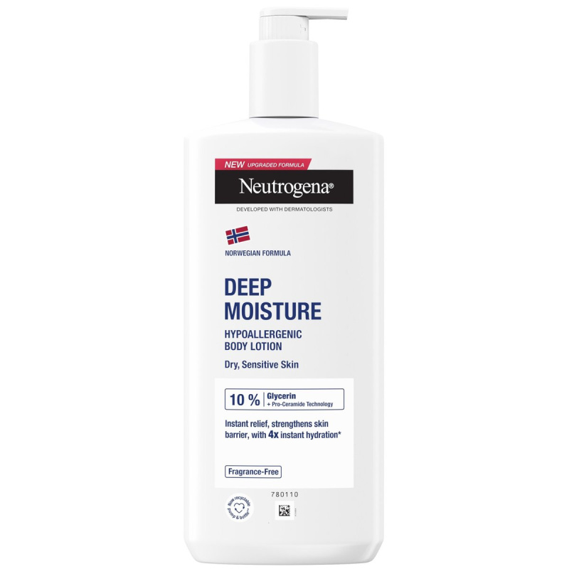 Neutrogena Deep moisture tělové mléko pro citlivou pokožku