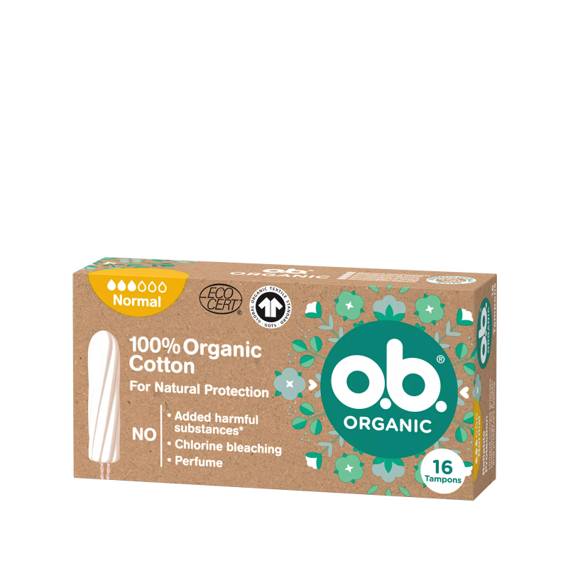 o.b. Organic Normal tampony 16 ks