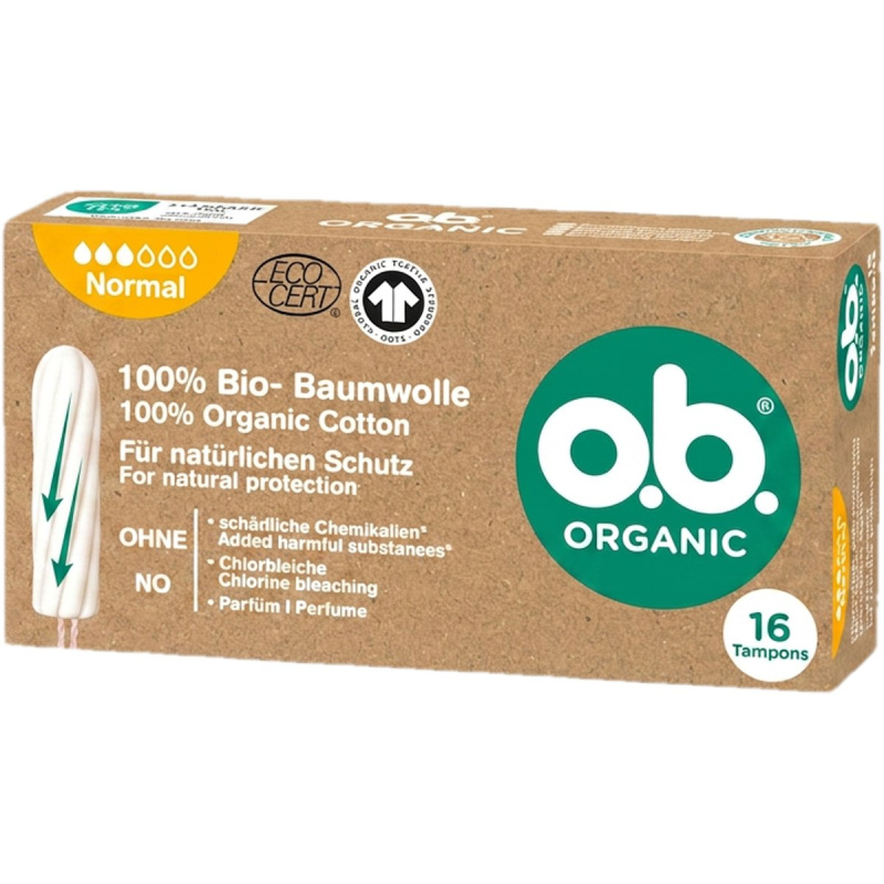 o.b. Organic Normal tampony 16 ks