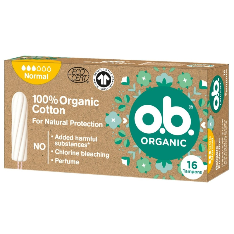 o.b. Tampony Organic Normal