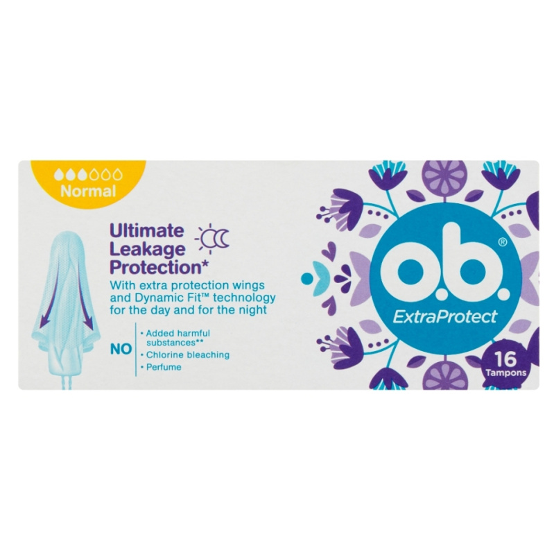 o.b. Extra Protect Normal tampony 16 ks
