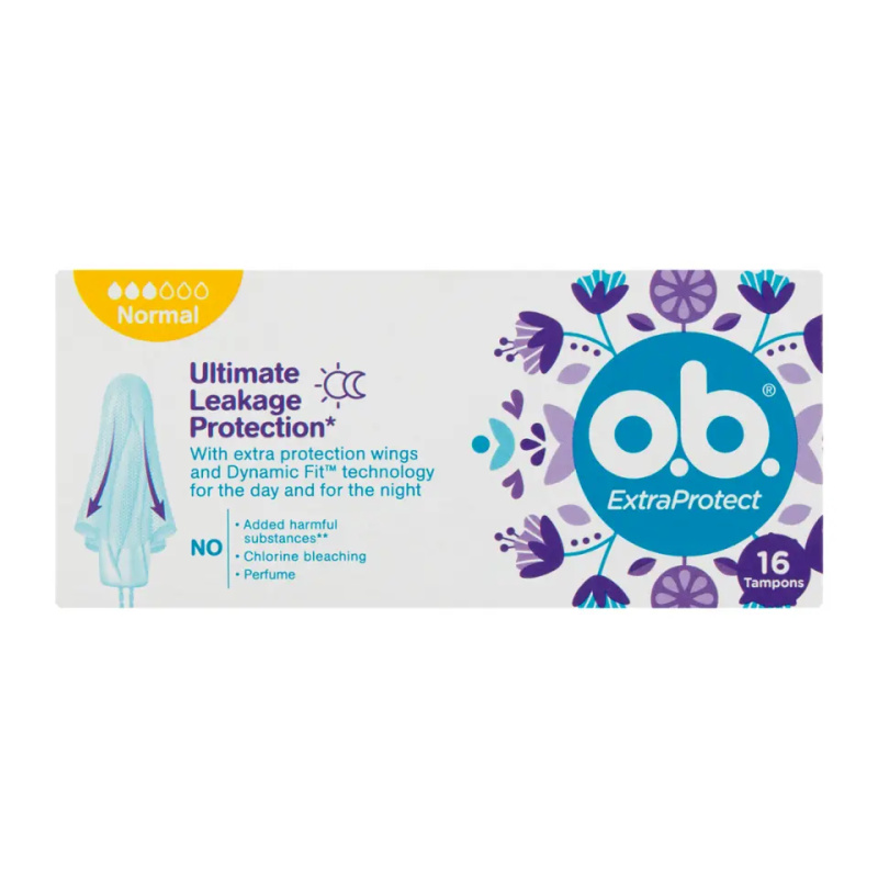 o.b. Extra Protect Normal tampony 16 ks