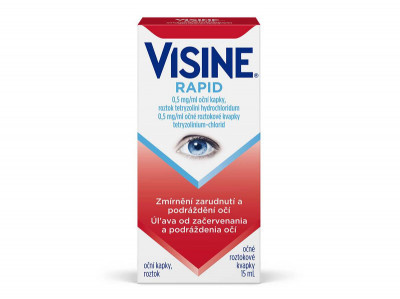 VISINE RAPID 0,5MG/ML Oční kapky, roztok 1X15ML