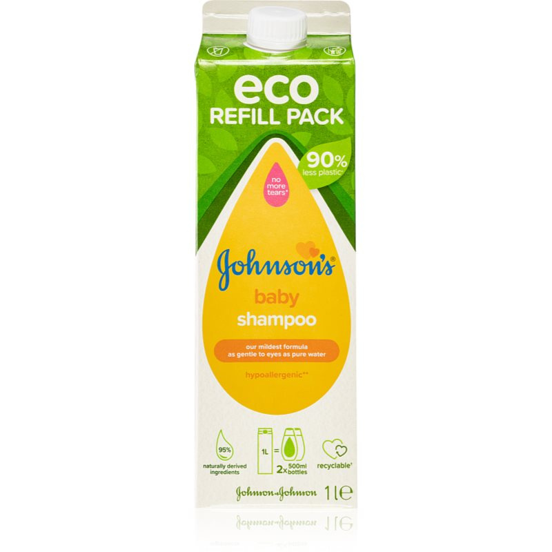 Johnson's® Baby dětský šampon náhradní náplň 1000 ml