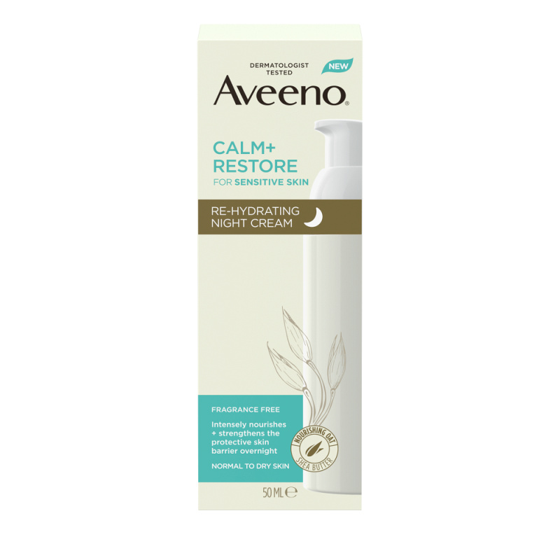 Aveeno Calm + Restore hydratační noční krém 50 ml