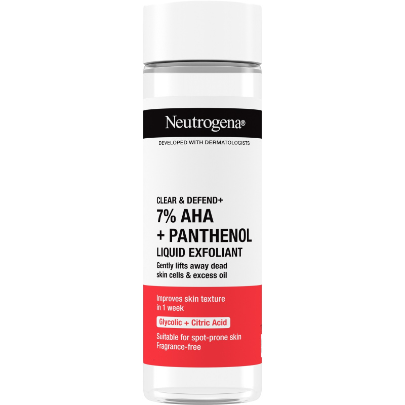 Neutrogena Clear & Defend+ tekutý peeling 125 ml