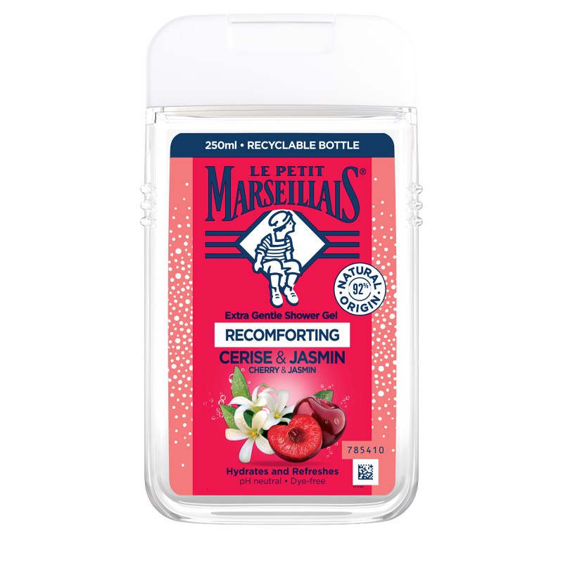 Le Petit Marseillais Cherry & Jasmine jemný sprchový gel 250 ml