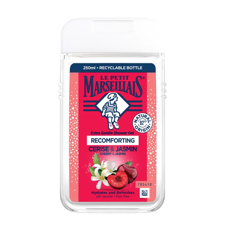 Le Petit Marseillais Cherry & Jasmine jemný sprchový gel 250 ml