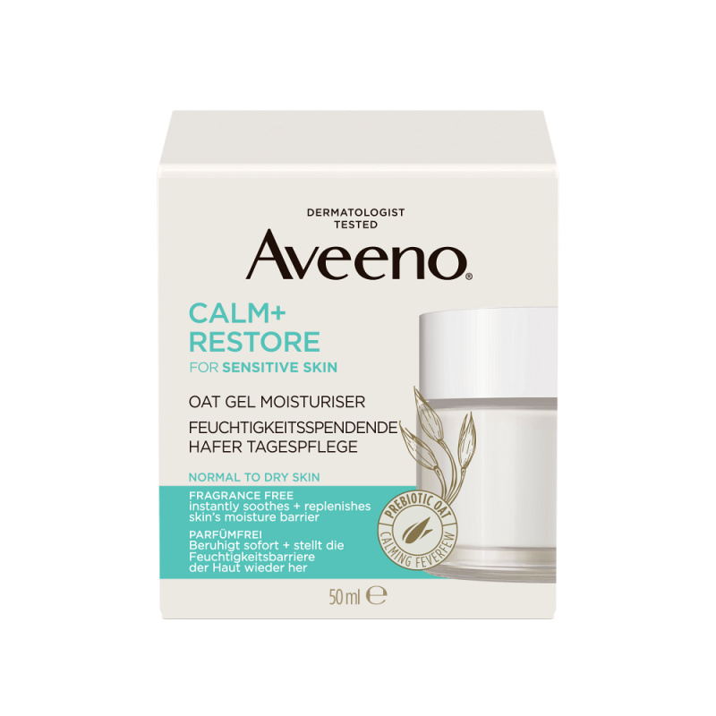 Aveeno Calm + Restore hydratační pleťový gel 50 ml