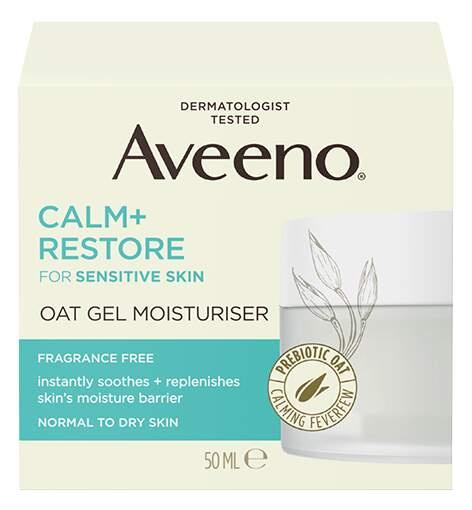Aveeno Calm + Restore hydratační pleťový gel 50 ml