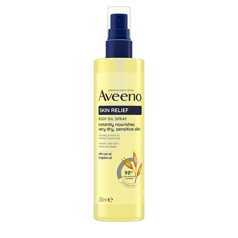 Aveeno Skin Relief Body Oil Spray tělový olej ve spreji 200 ml