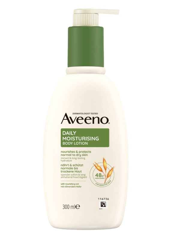 Aveeno Daily Moisturising Lotion hydratační a vyživující krém 300 ml