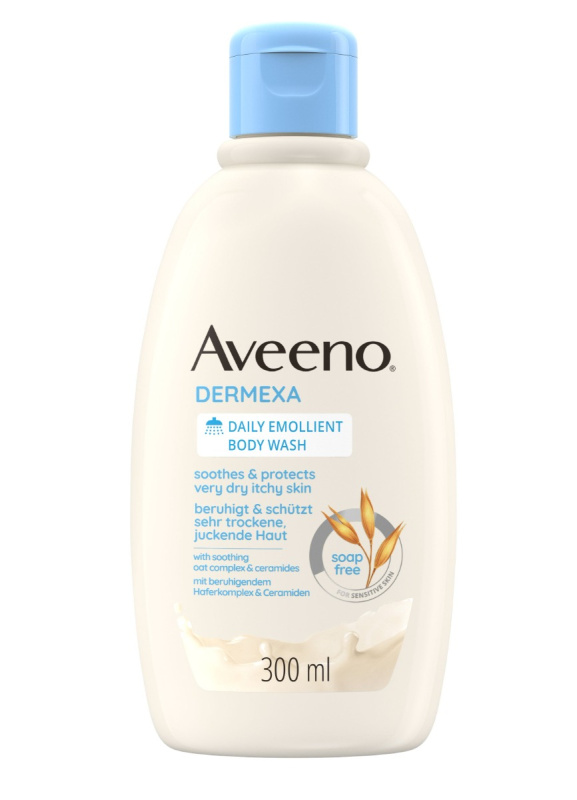 Aveeno Dermexa Daily Emollient Body Wash zklidňující sprchový gel 300 ml