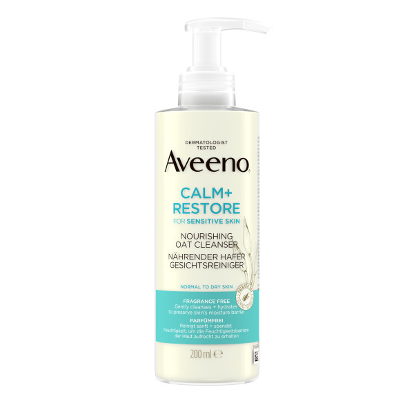 Aveeno Calm + Restore čisticí pleťový gel pro citlivou pleť 200 ml