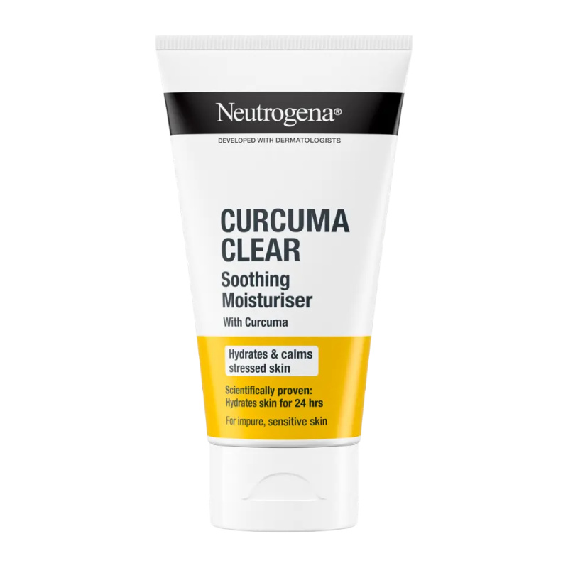 Neutrogena Curcuma Clear zklidňující a hydratační krém 75 ml