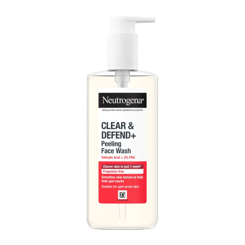 Neutrogena Clear & Defend+ čistící gel proti pupínkům 200 ml