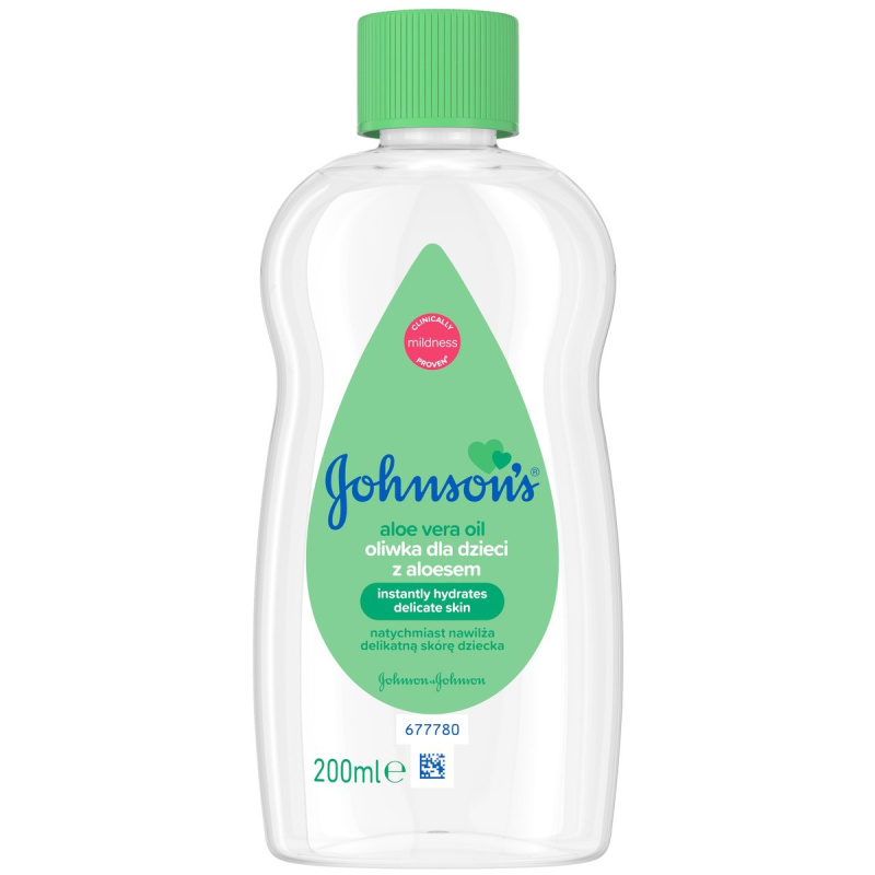 Johnson's® Dětský olej s aloe vera