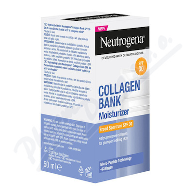 Neutrogena Collagen Bank hydratační krém na obličej SPF 30 50 ml