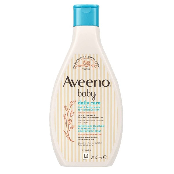 AVEENO Baby daily care mycí gel 250 ml