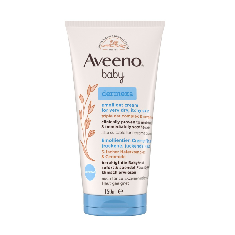 AVEENO Baby dermexa emolienční krém 150 ml