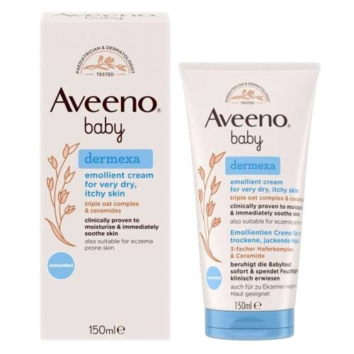 AVEENO Baby dermexa emolienční krém 150 ml