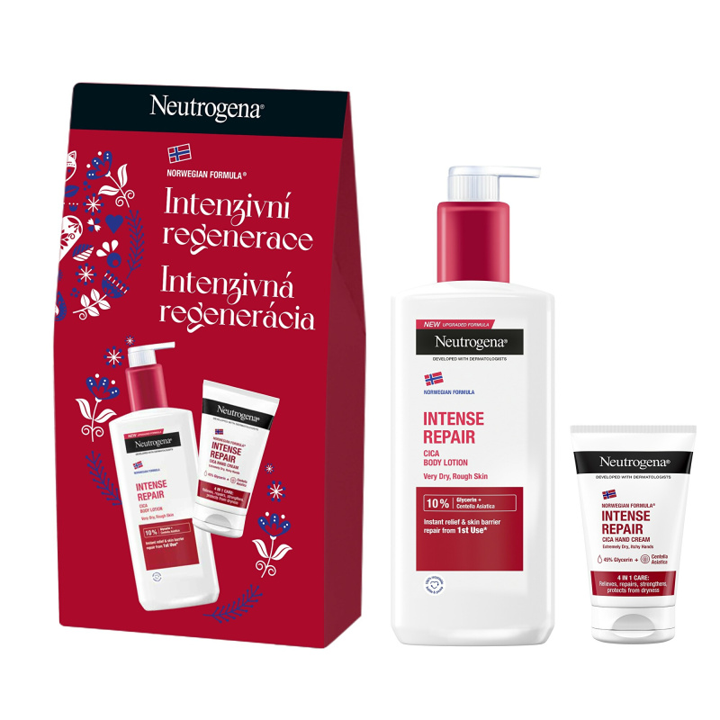 Neutrogena Norská receptura® Intense Repair dárková sada pro okamžitou regeneraci