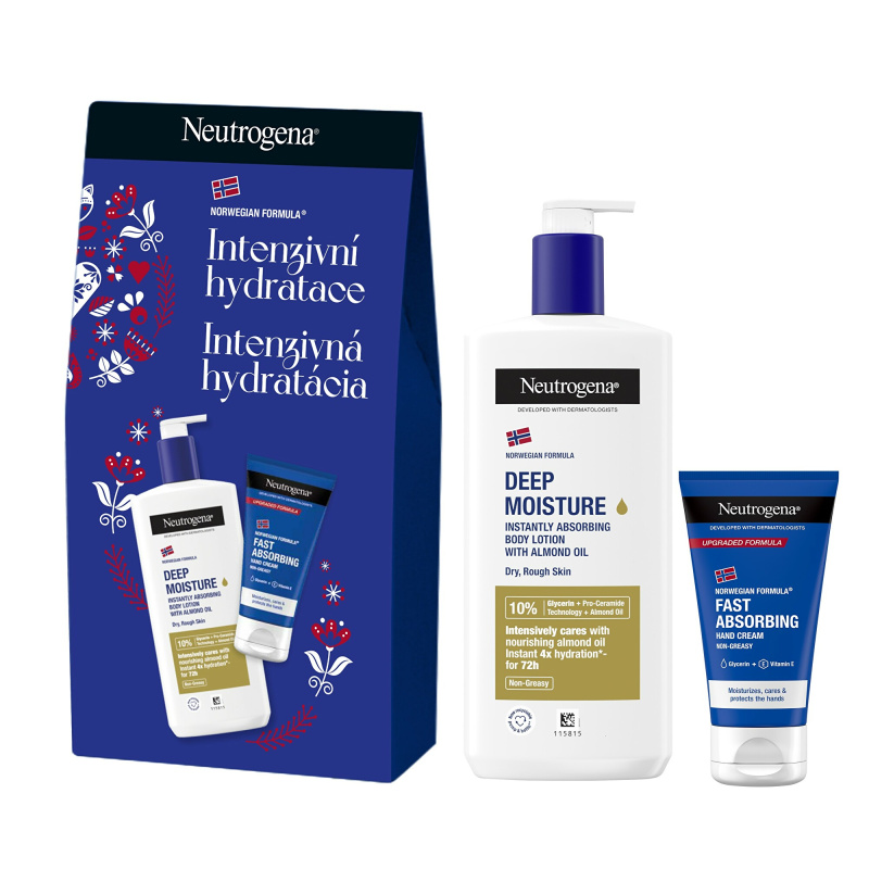 Neutrogena Norská receptura® Deep Moisture dárková sada pro intenzivní hydrataci
